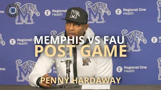 Memphis vs FAU Post Game: Penny Hardaway