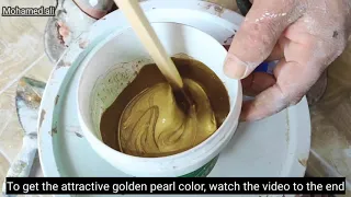 طريقة تركيب اللون الدهبي ؟ بأقل تكلفة وأفضل جودة ! gold color combination