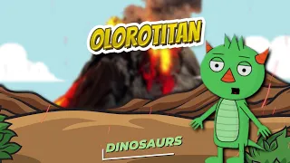 Olorotitan 🦖🌴 DINOSAURS 🌴🦖