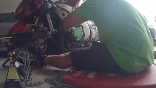 How to replace Stator cover and grips on a gen 1 Hayabusa