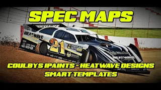 Using Spec Maps with iRacing Smart Templates in Photoshop - Photopea