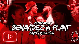 DAVID "THE MEXICAN MONSTER" BENAVIDEZ VS CALEB "SWEETHANDS" PLANT FIGHT PREDICTION!!!