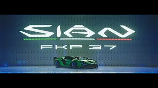 The stunning LEGO Technic Lamborghini Sián FKP 37