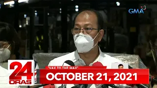 24 Oras Express: October 21, 2021 [HD]