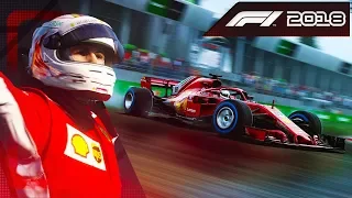 F1 2018 КАРЬЕРА #82 - МОКРЕНЬКИЙ ЗАЕЗД