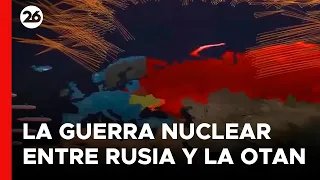 🚨 Así sería una guerra nuclear entre Rusia y la OTAN