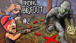 BIG FOOT RETURNS! MONSTER HUNTER & TRACKER GAMEPLAY! + DOOFY DEER (FGTEEV FINDING BIGFOOT #2)