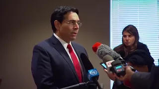 Danny Danon (Israel) on the Middle East - Security Council Media Stakeout (08 December 2017)