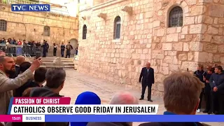 Catholics Observe Good Friday in Jerusalem