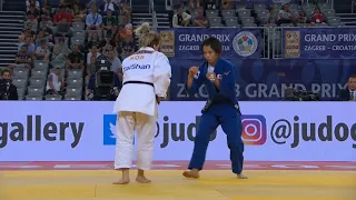 Judo Abe Uta vs Krasniqi Distria Zagreb Grand Prix 2022 Final -52kg