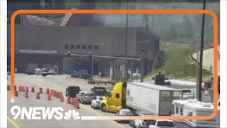 Vehicle fire causes delays on I-70 at the Eisenhower Tunnel