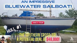 An Impressive Bluewater Sailboat For Sale! The Southern Cross 39 - A Potential Deal at $48,000!