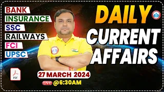 Daily Current Affairs | 27 March Current Affairs | Live The Hindu News Paper Analysis By Piyush Sir