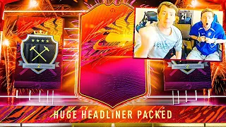 INSANE HEADLINERS PACKED!! OUR ELITE 2 FUT CHAMPIONS REWARDS! FIFA 21 Pack Opening RTG