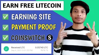 Free Litecoin Earning Site | No Investment Free Litecoin Mining | Earn Free Ltc | Payment Proof 🔥