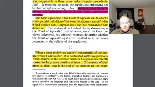 Watch me go insane as I discuss Chevron v. NRDC (SCOTUS, 1984)