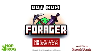 Forager -Launch "Official Trailer " | Nintendo Switch | Movie coming soon