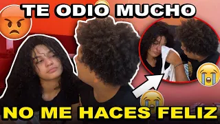 BROMA A MI NOVIA *LA TRATO MAL* ASI REACCIONA... ¿SE PONE A LLORAR? 💔