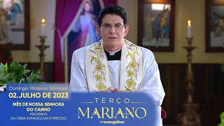 Domingo: Mistérios Gloriosos | Terço Mariano com @PadreManzottiOficial | 02/07/23