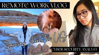 Day in the Life of a Cybersecurity Analyst (Remote) | Cyber Security Analyst Work Vlog 2023