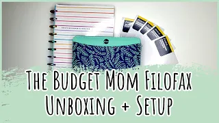 WHAT I GOT FOR CHRISTMAS| THE BUDGET MOM FILOFAX UNBOXING + SETUP| HOW TO BUDGET WITH ENVELOPES