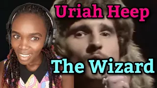 African Girl First Time Hearing Uriah Heep - The Wizard | REACTION