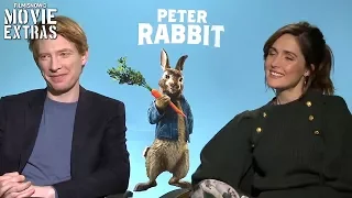 PETER RABBIT (2018) Domhnall Gleeson & Rose Byrne talk about their experience making the movie