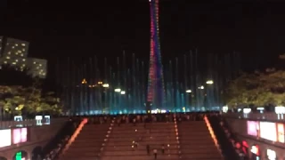 广州音乐噴泉。Guangzhou Music Fountain