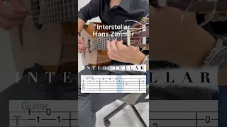 Part 1 - Interstellar by Hans Zimmer #guitartutorial #guitarcover #beginner #guitartabs