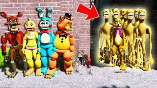 КАК КОШМАРНЫЕ АНИМАТРОНИКИ СПАСАЛИ ЧИКУ ОТ ХАША ГТА 5 МОДЫ ФНАФ GTA 5 MODS FNAF