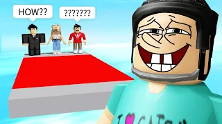 I made my fans play my TROLL OBBY in Roblox..