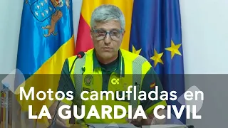 La Guardia Civil intensificará la vigilancia en las carreteras con motos camufladas