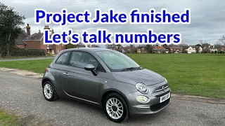 Copart Cat N 2016 Fiat 500 Finished…but what does it owe us..