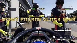 F1 2019 - One Of The Worst Pitstop Glitches Ever