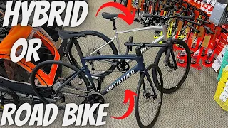 HOW TO CHOOSE BETWEEN A HYBRID BICYCLE AND A ROAD BICYCLE! (DIFFERENCES & GEOMETRIES EXPLAINED)