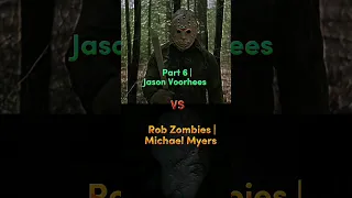 Part 6 Jason Voorhees vs Rob Zombie Michael Myers  @HorrorMovieEditz