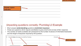 Technical Qualifications Exams Support BSE video 8202