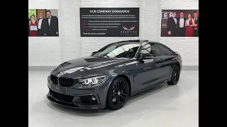 BMW 440i M Sport Coupe Auto Carbon Fibre/ Black Body Kit Akrapovic Rear Box Cobra Sports Cat……