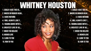 Whitney Houston Top Of The Music Hits 2024   Most Popular Hits Playlist