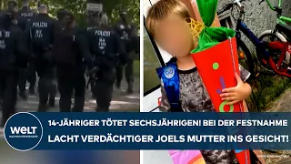 PRAGSDORF: 14-Jähriger tötet Joel (6)! Bei Festnahme lacht der Verdächtige Joels Mutter ins Gesicht