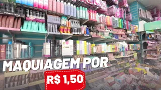 Maquiagens a $1,50 no Brás vende Varejo e Atacado para Revenda.