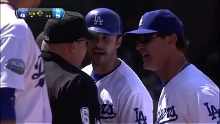 2012/05/13 Ethier, Mattingly get ejected