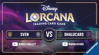 Disney Lorcana - Das Duell Dhalucard vs. Sven (Brettballett) | Amethyst-Smaragd vs. Bernstein-Stahl
