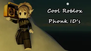 Cool Roblox Phonk song ID's 2024