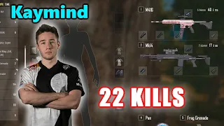 Kaymind - 22 KILLS - M416 + MK14 - SOLO - Archive Games - PUBG