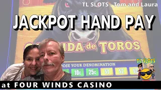 NEW*  LIGHTNING DOLLAR LINK*  JACKPOT* HANDPAY* at Four Winds Casino  #jackpot #handpay