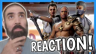 Kombat Kast 2: Time To Kill Reaction! | MK1 Smoke, Ashrah, Geras Gameplay Reaction!