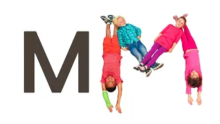 Human Alphabet (letter M)