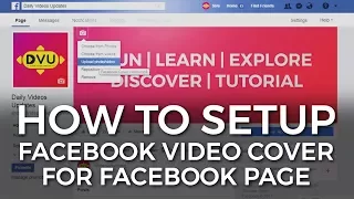 How to setup facebook cover video image for page | Adobe Premier Pro