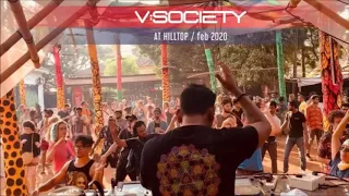 V:  Society   - Live Set Hilltop Goa  [2020]